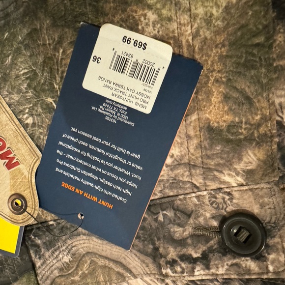 Magellan Mossy Oak hunting pants NWT - Picture 3 of 3